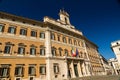 Editorial Palazzo Montecitorio in Piazza di Monte Citorio, Rome, Italy